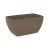plastic-pot-recyclable-plant-box-glossy-brown