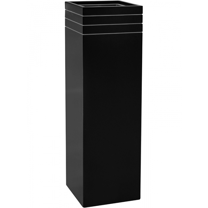 line-up_tall_planter_matt_black30x30x100_784029433