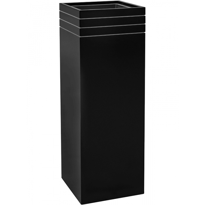 line-up_tall_planter_matt_black34x34x100_439142406