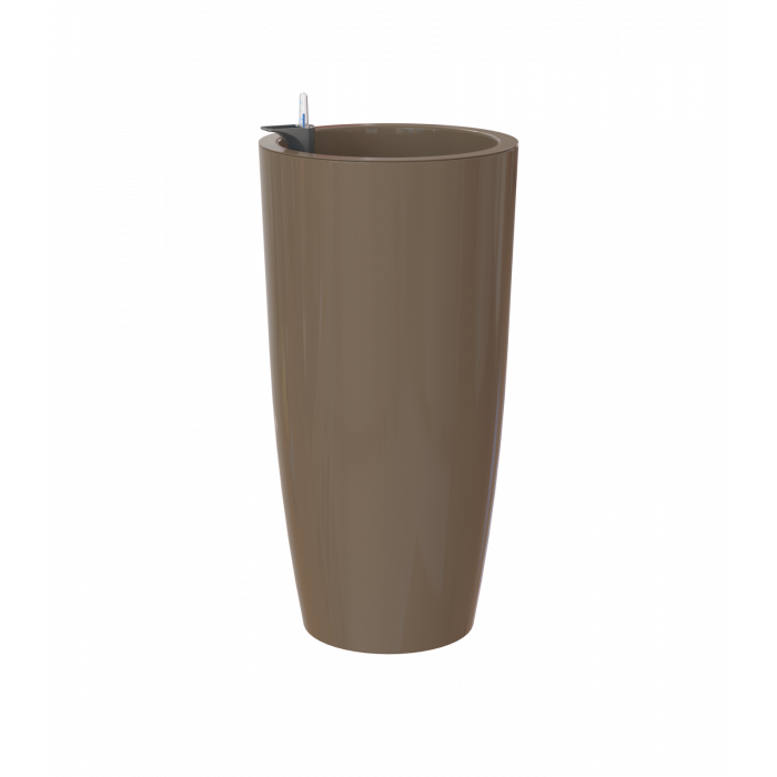 plastic-pot-recyclable-planter-tall-h2o-watering-system-brown
